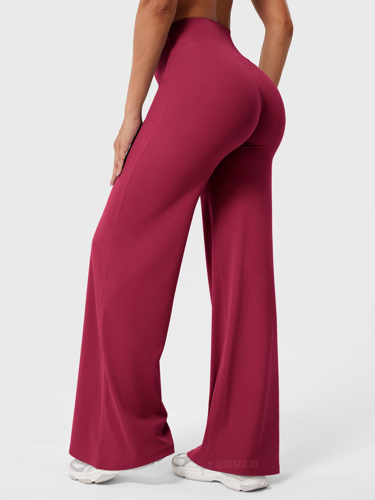 Conjunto Ease Estilo Y2K de Hombros Descubiertos con Leggings Rectos