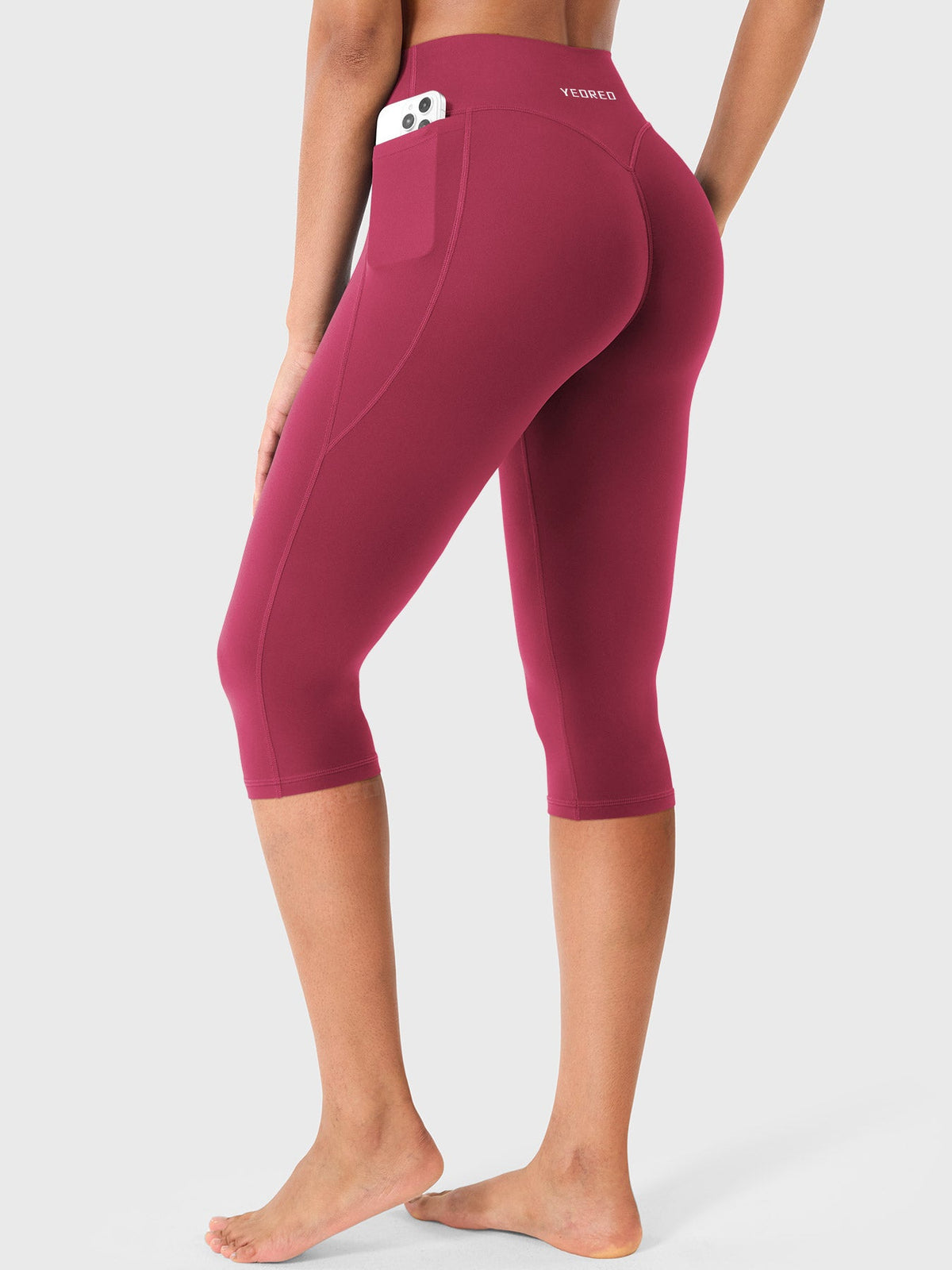 Leggings Capri Ease con Bolsillos