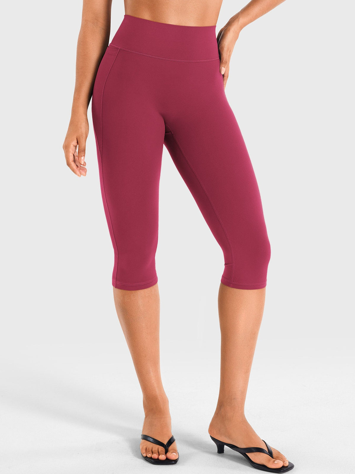 Leggings Capri Ease con Bolsillos
