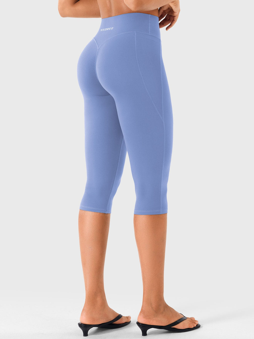 Leggings Capri Ease con Bolsillos
