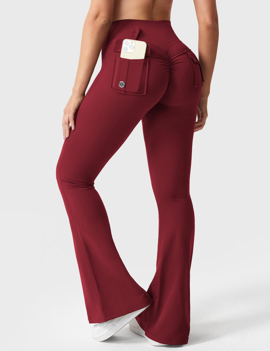 Leggings Acampanados CoreFlex de 31.5" con Bolsillos