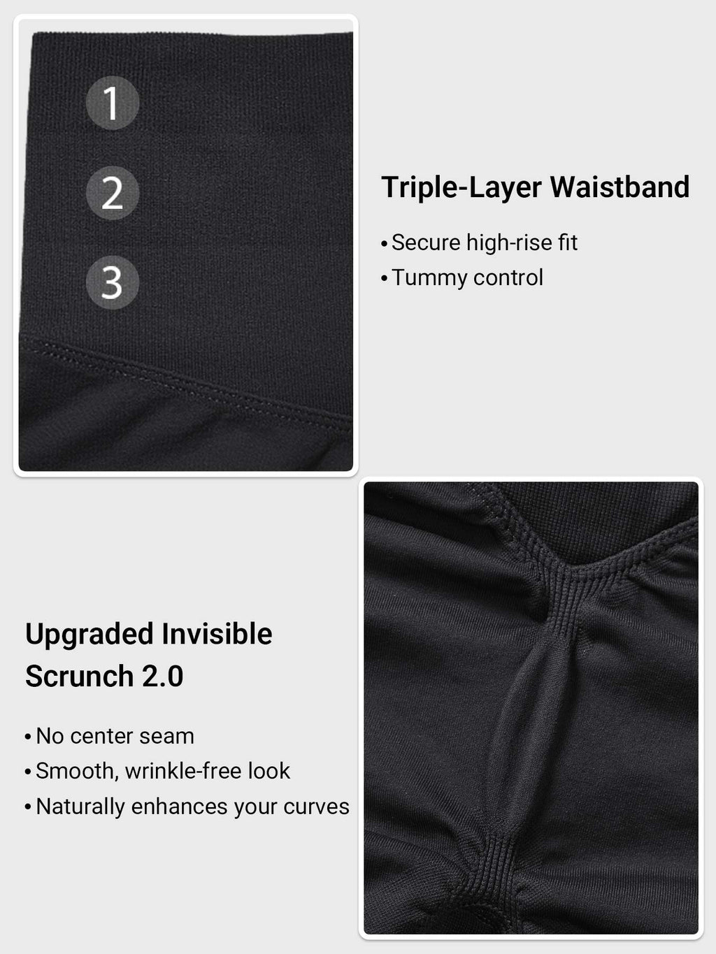 Leggings sin Costuras Contour de 24"