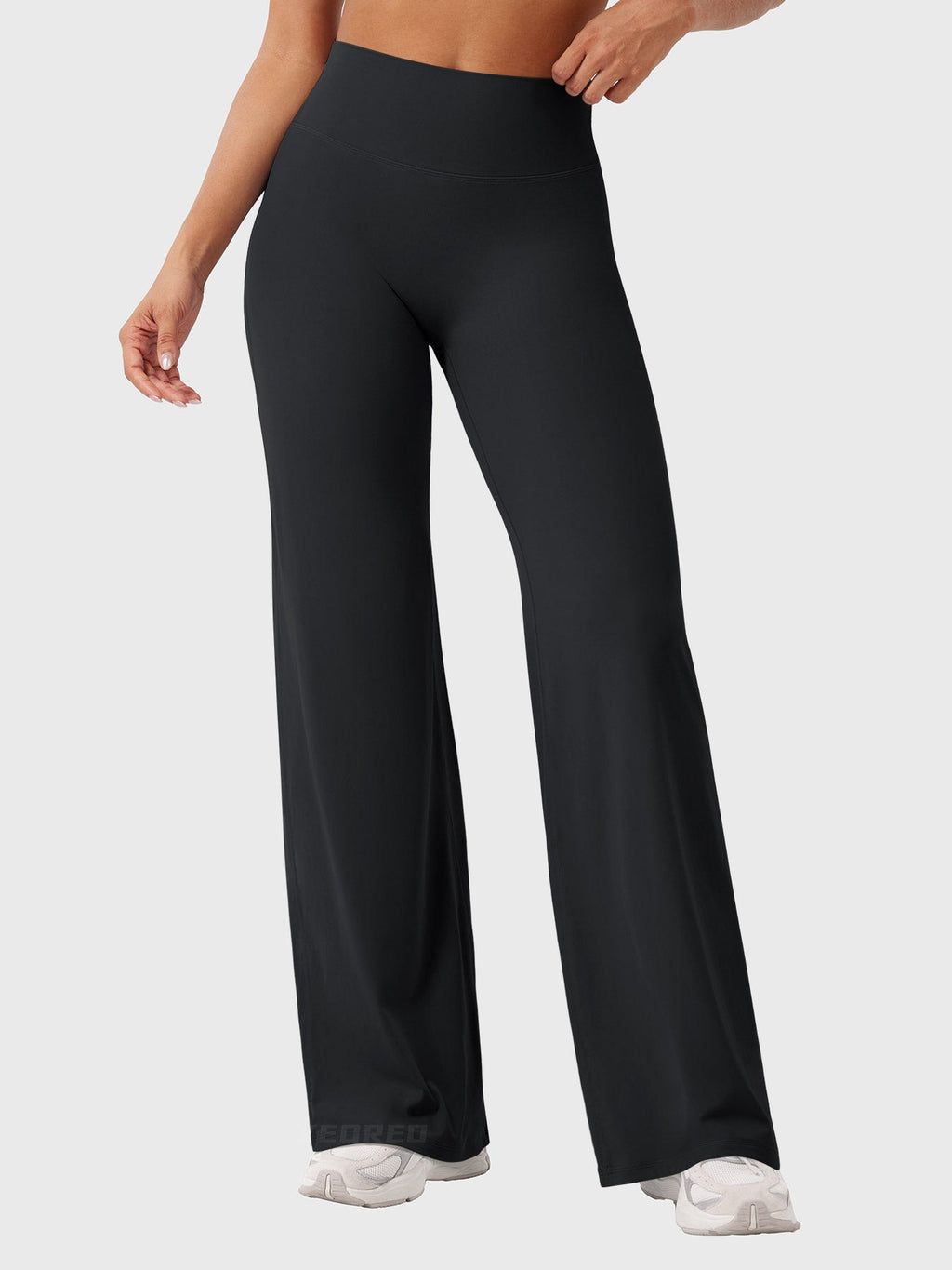 Conjunto Ease Estilo Y2K de Hombros Descubiertos con Leggings Rectos