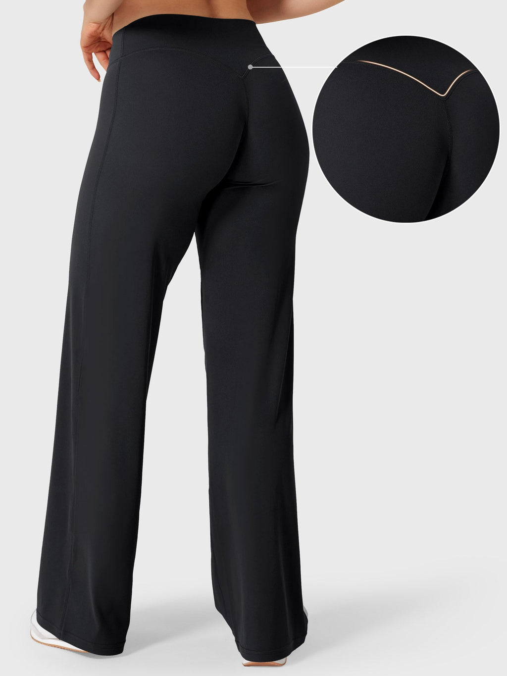 Leggings Rectos Ease de Tiro Bajo 33"