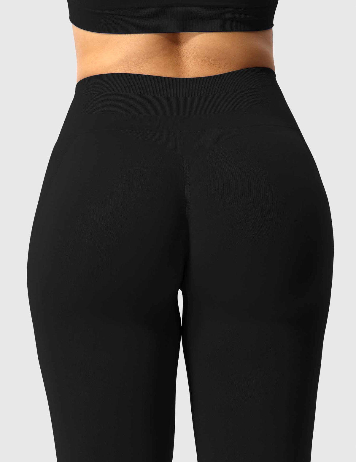 Leggings sin Costuras Contour de Tiro Alto con Fruncido