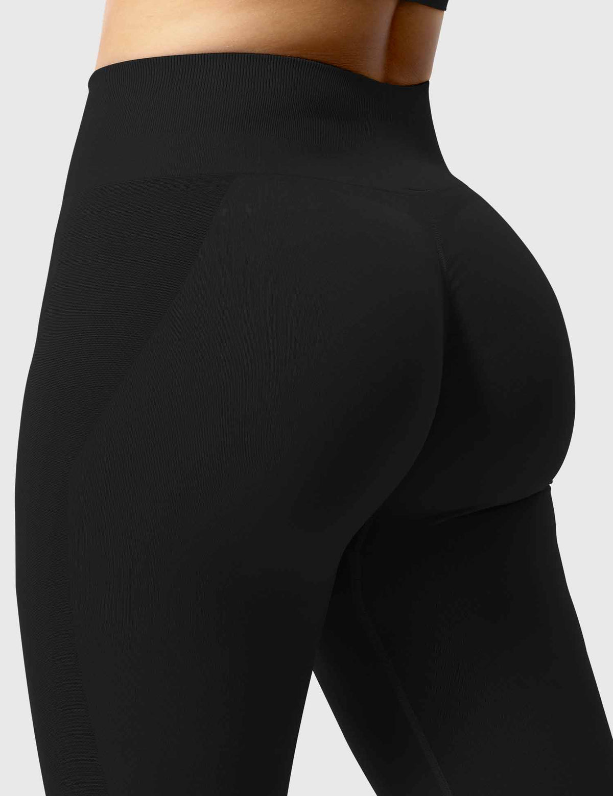Leggings sin Costuras Contour de Tiro Alto con Fruncido