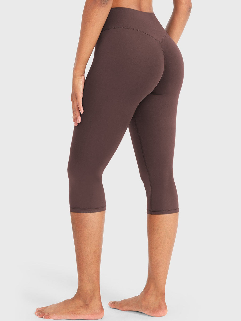 Conjunto Ease Estilo Y2K de Hombros Descubiertos con Leggings Capri