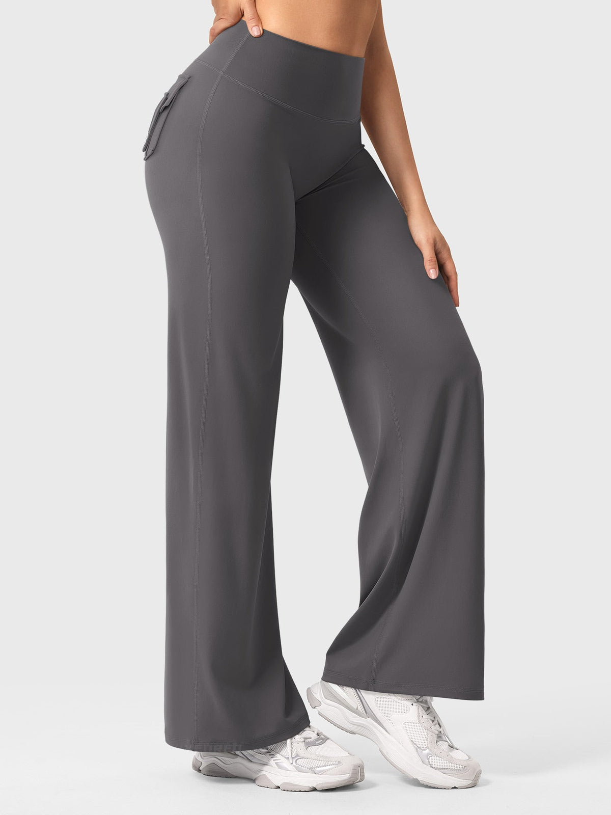 Leggings Rectos CoreFlex de 31.5" con Bolsillos