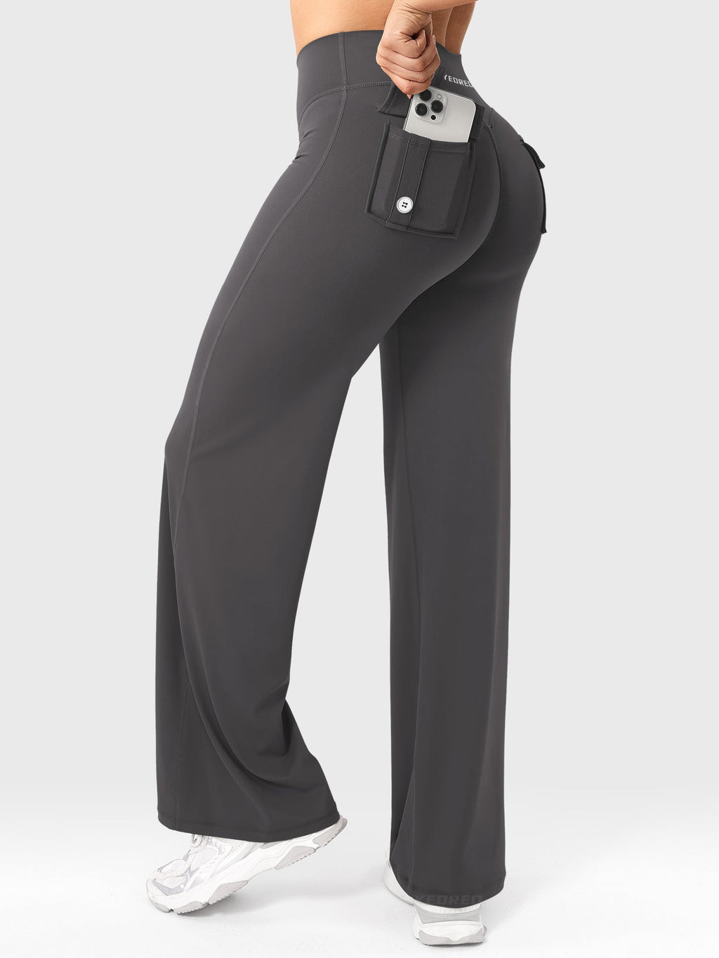 Leggings Rectos CoreFlex de 31.5" con Bolsillos