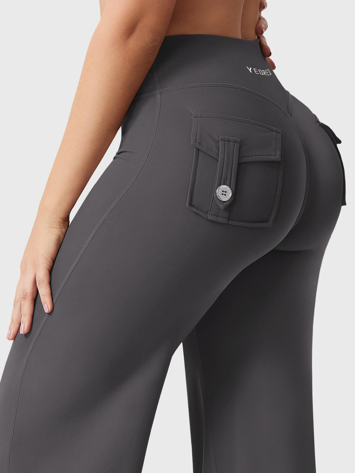 Leggings Rectos CoreFlex de 31.5" con Bolsillos