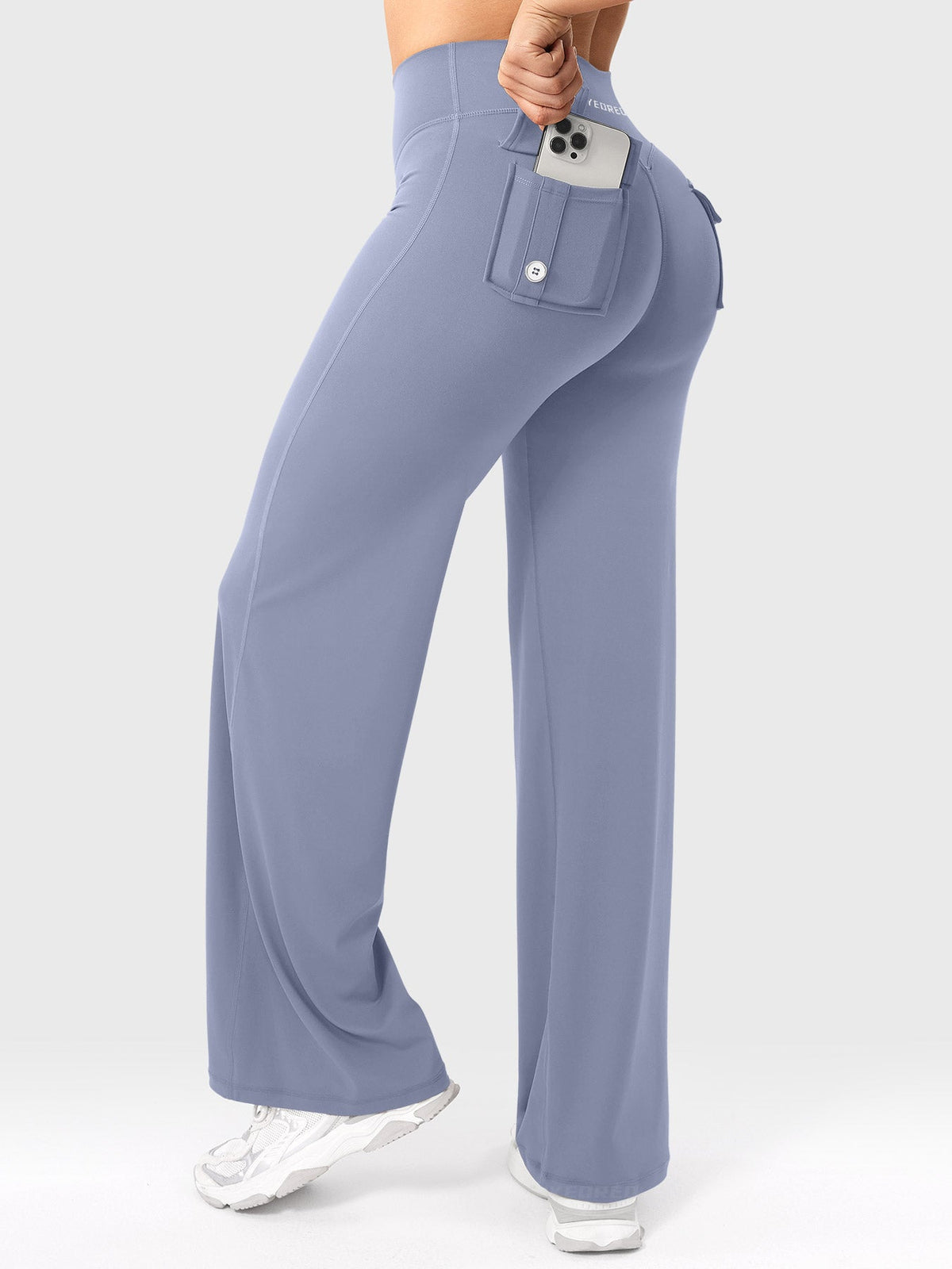 Leggings Rectos CoreFlex de 31.5" con Bolsillos