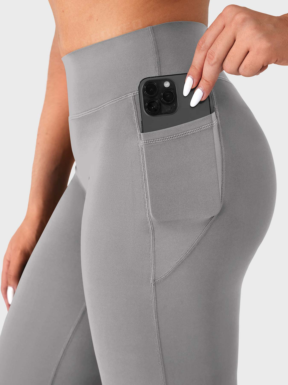Leggings de Pierna Recta Ease de 31.5" con Bolsillos