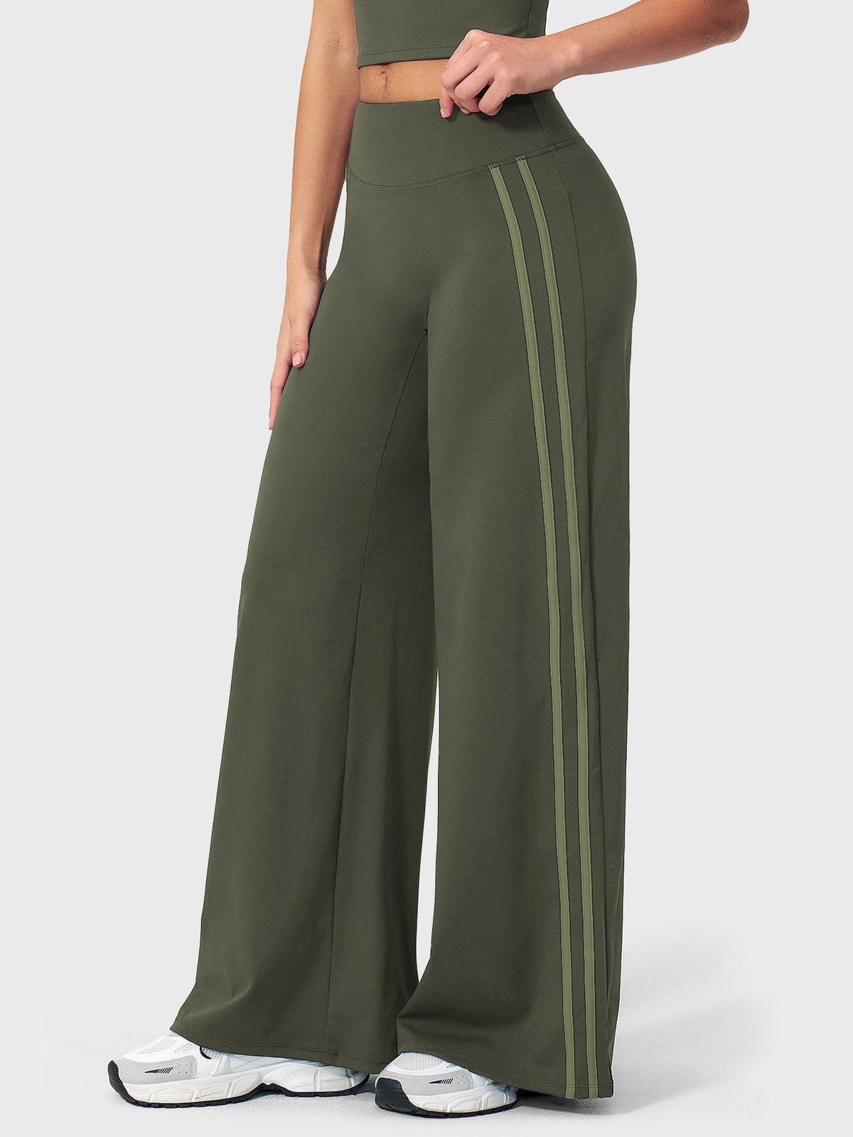 Leggings Rectos Ease con Franja Lateral