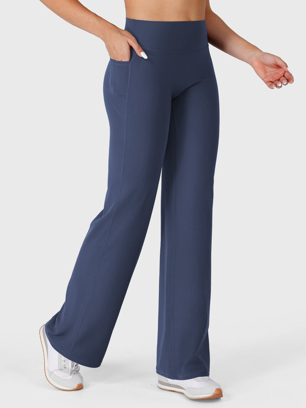 Leggings de Pierna Recta Ease de 31.5" con Bolsillos