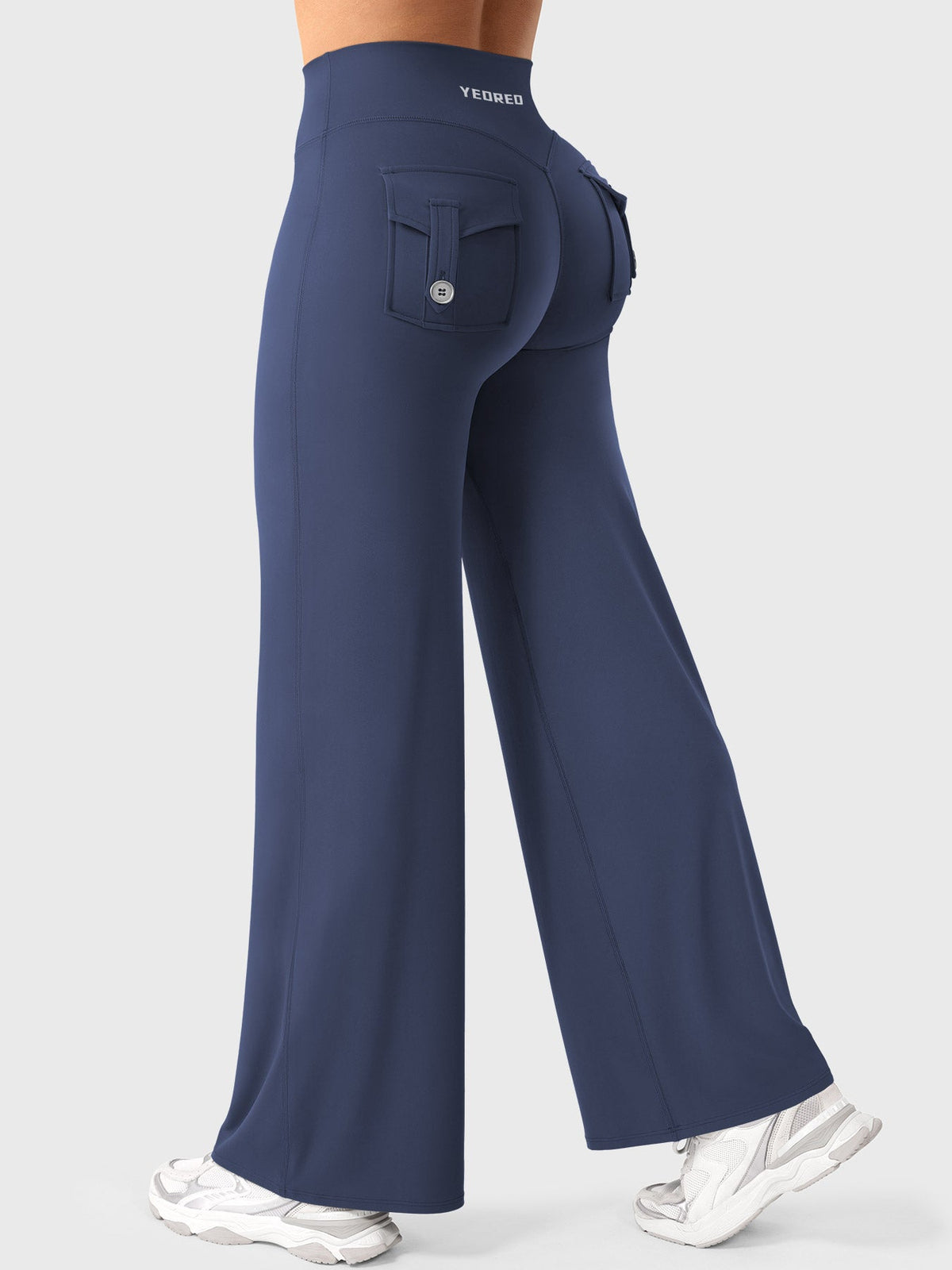 Leggings Rectos CoreFlex de 31.5" con Bolsillos