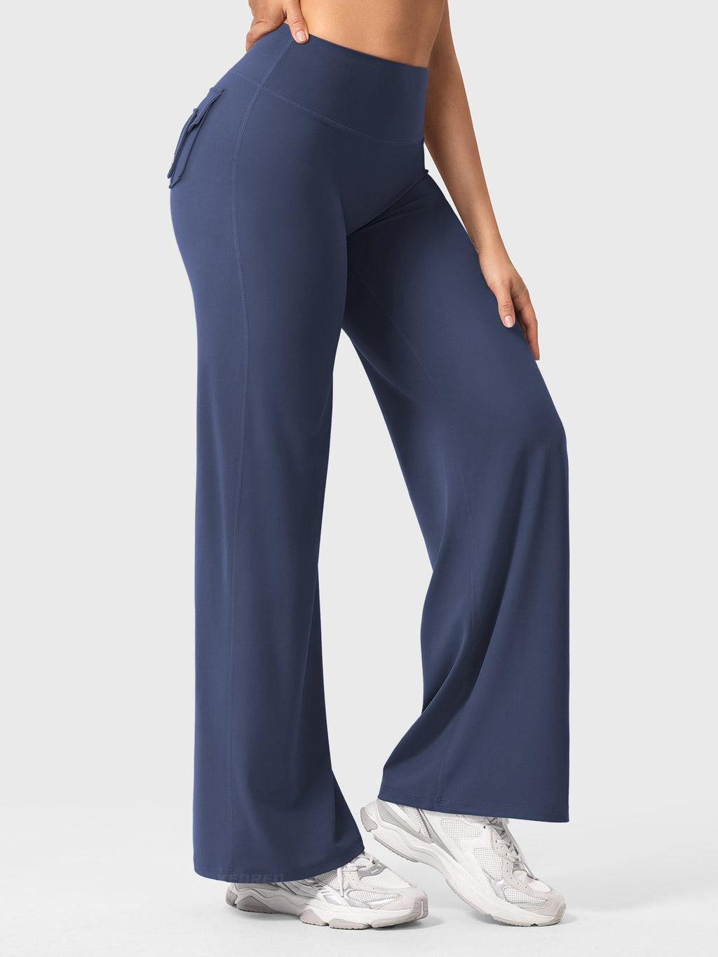 Leggings Rectos CoreFlex de 31.5" con Bolsillos