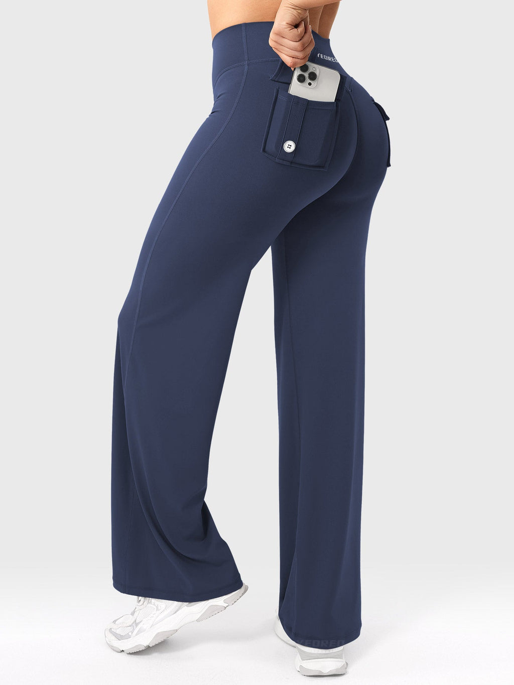 Leggings Rectos CoreFlex de 31.5" con Bolsillos