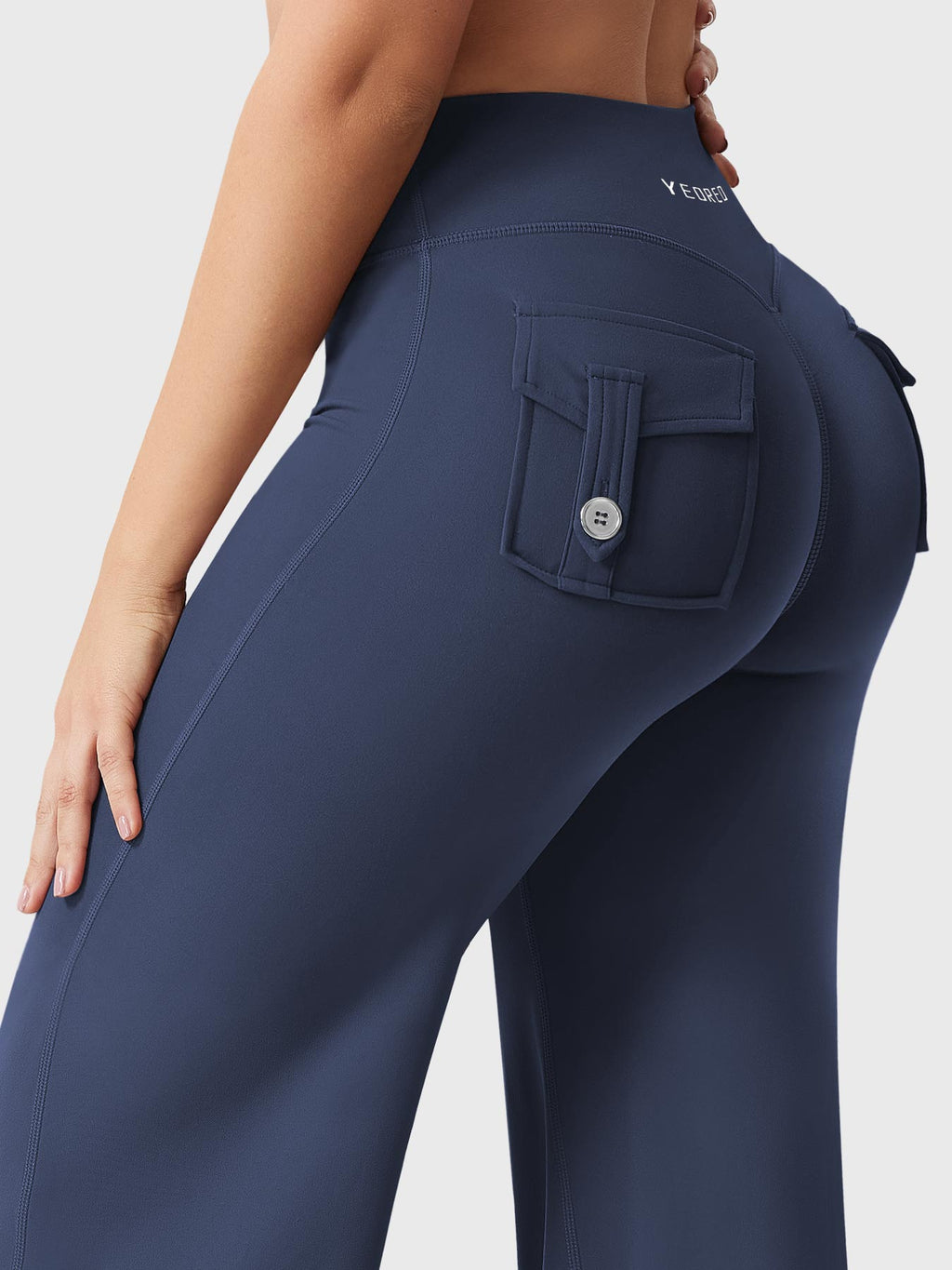 Leggings Rectos CoreFlex de 31.5" con Bolsillos