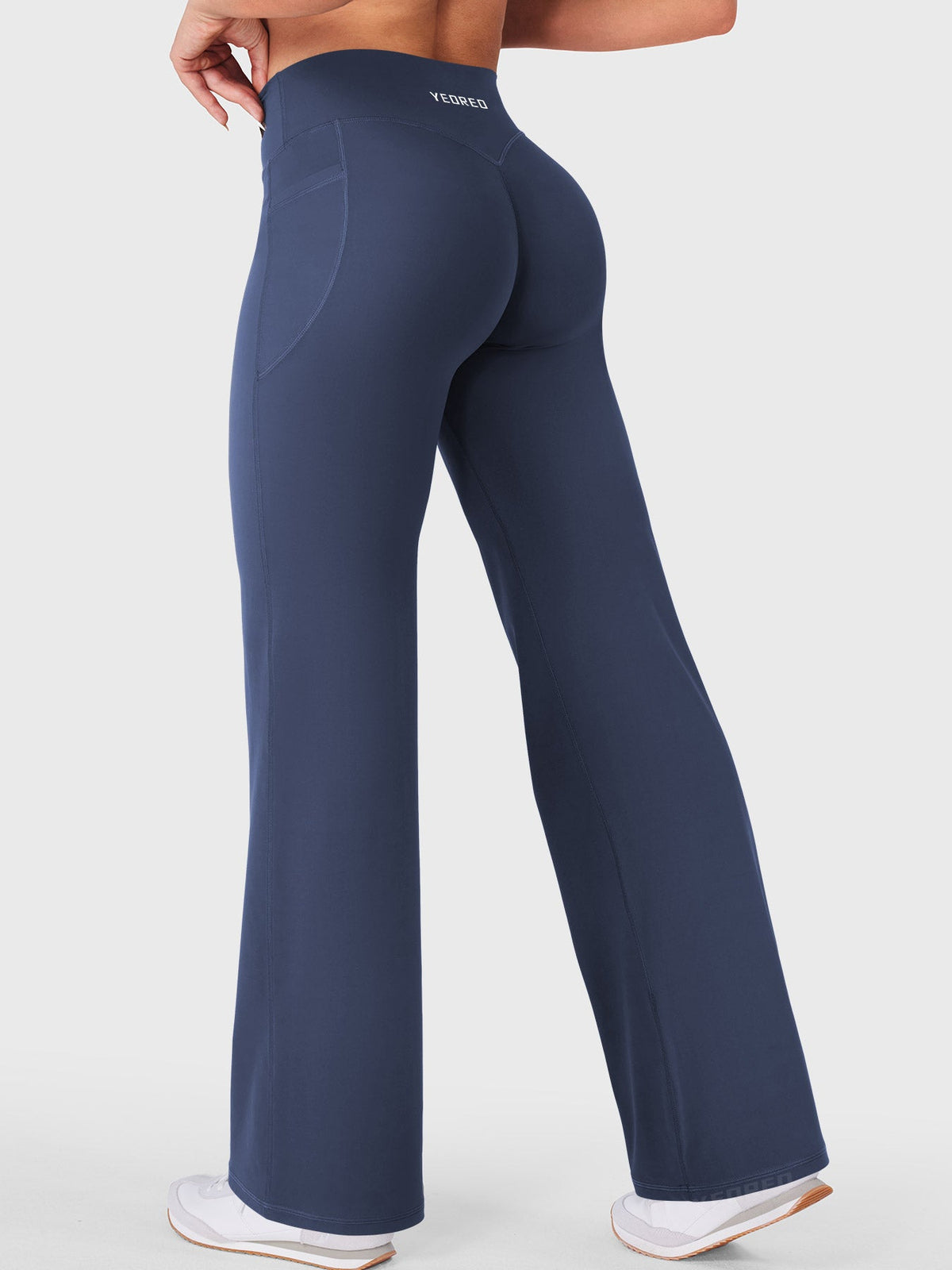 Leggings de Pierna Recta Ease de 31.5" con Bolsillos