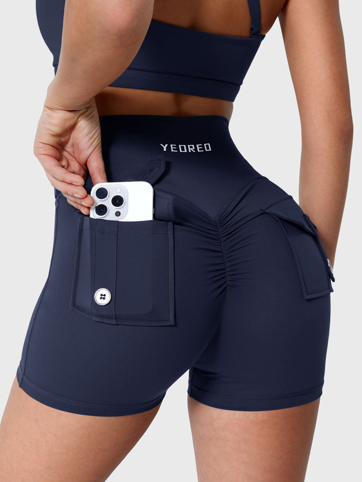 Short CoreFlex Charm de 3.6" con Cintura en V