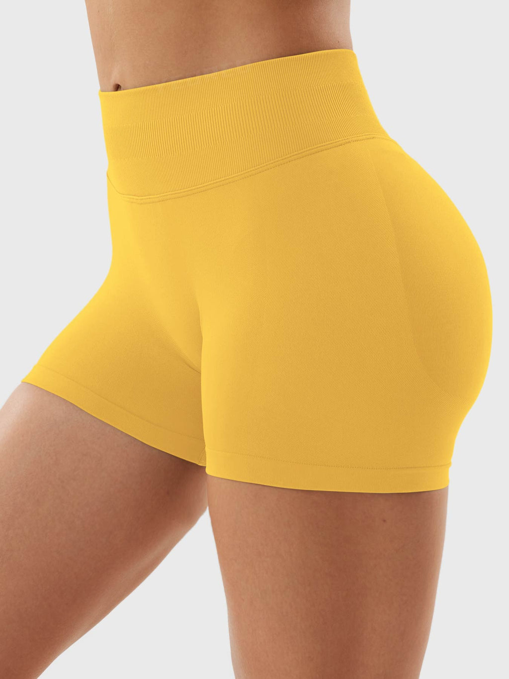 Short Contour de 2.5" con Fruncido Oculto