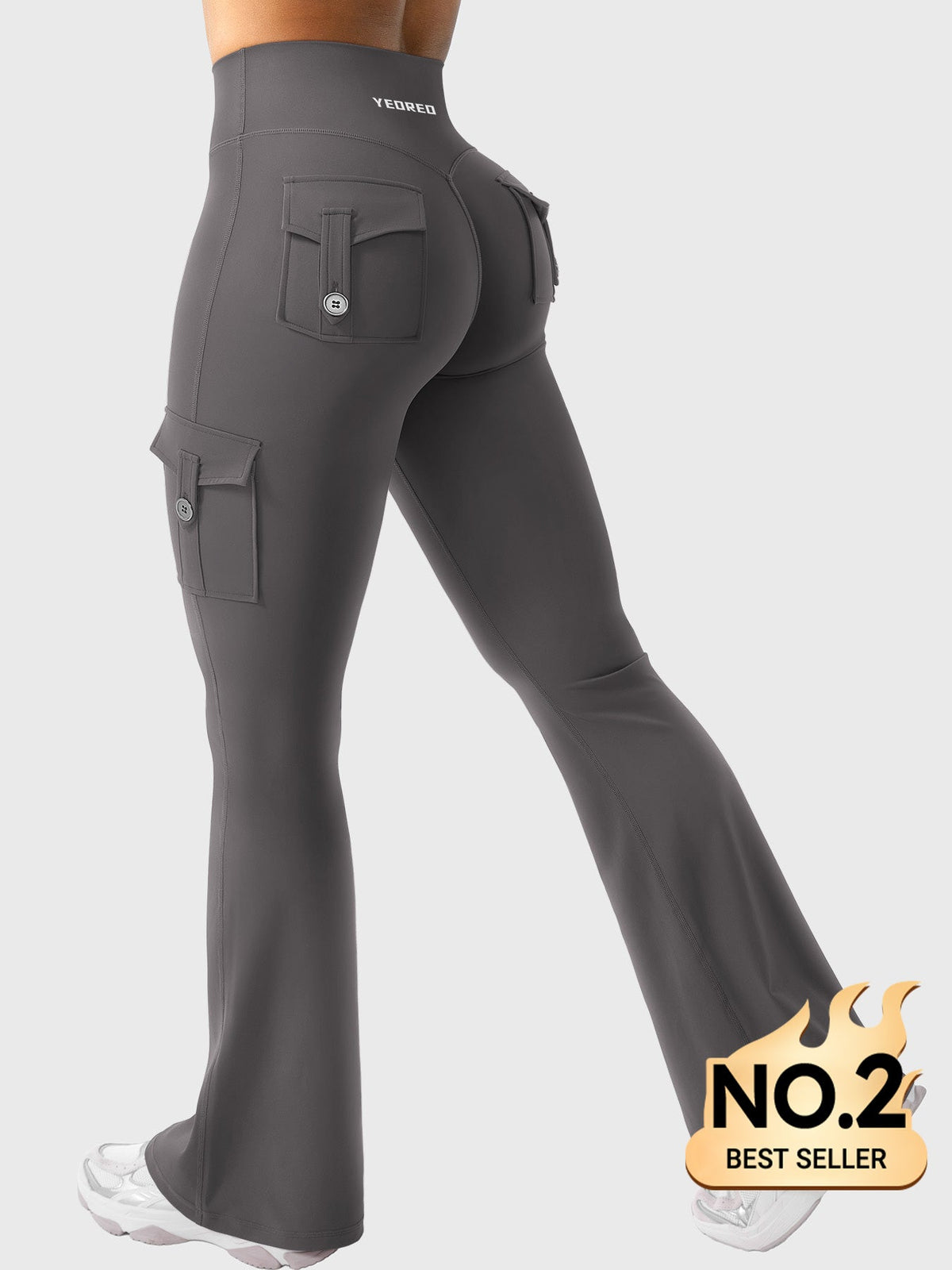 Leggings Acampanados CoreFlex de 32"
