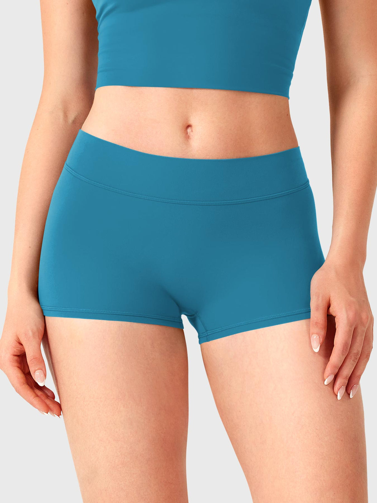 Short LuxFlow de 2.5" con Espalda en V
