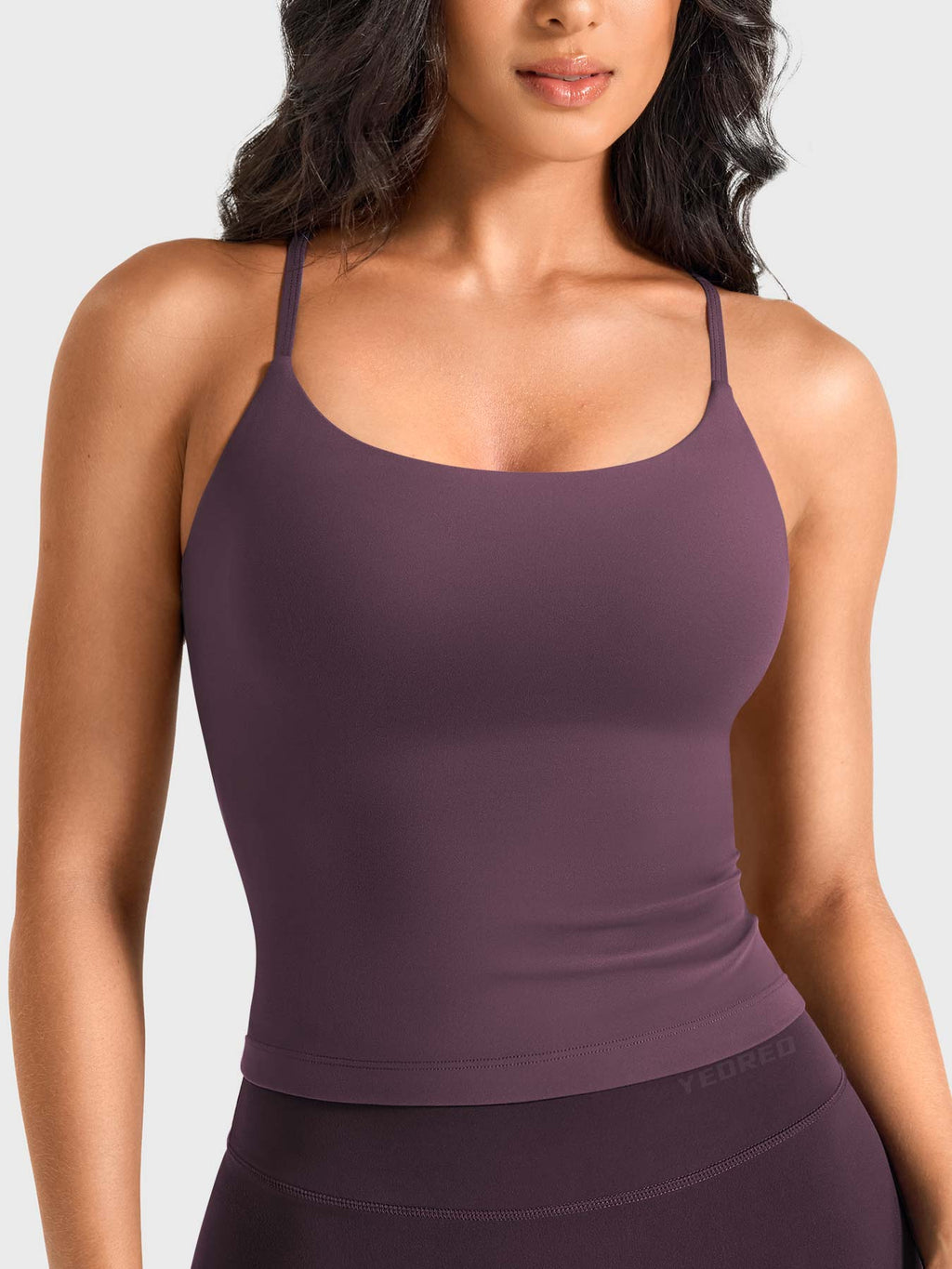 Top CoreFlex con Cuello Cuadrado y Sostén Integrado