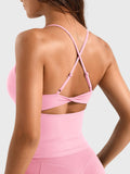 Top CoreFlex con Espalda Abierta y Torsión