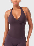 Top CoreFlex Halter con Cuello en V