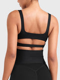 Top Largo CoreFlex con Espalda Abierta